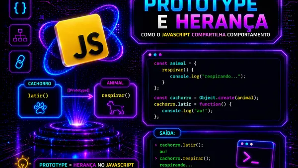 Prototype e herança: como o JavaScript compartilha comportamento