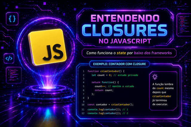 Closure no JavaScript: explicação simplificada